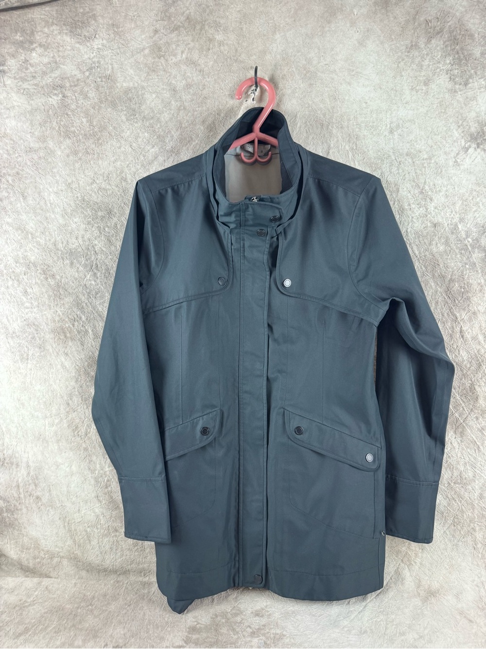 Athleta Overcast Coat  Charcoal Field Jacket